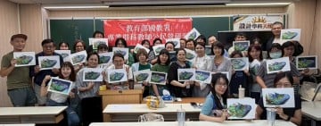 花商教師跨域結合麥克筆與模型創作　提升設計教育新能量